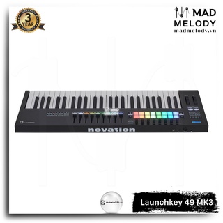 Novation Launchkey 49 MK3 USB MIDI Controller (đàn soạn nhạc 49 phím Launchkey thế hệ 3, NEW chính hãng)