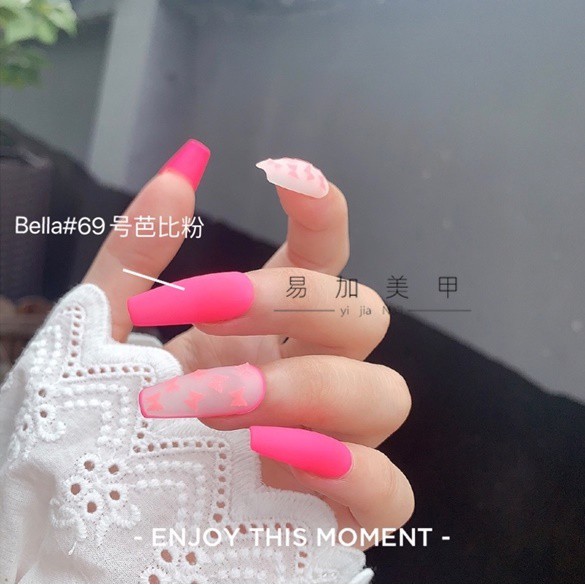 Khay Bướm Neon Dạ Quang Đính Móng