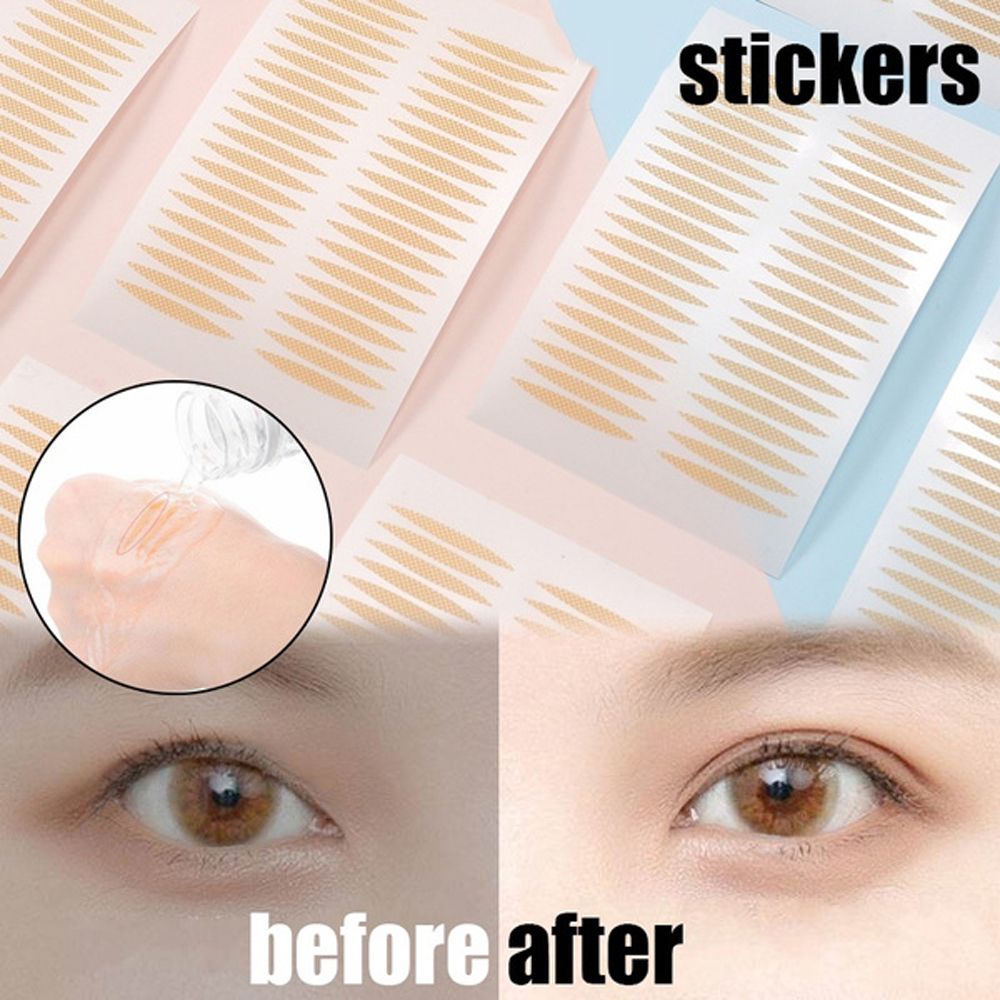 [Hàng mới về] Miếng dán tạo mắt hai mí dạng lưới thời trang lâu trôi không thấm nước