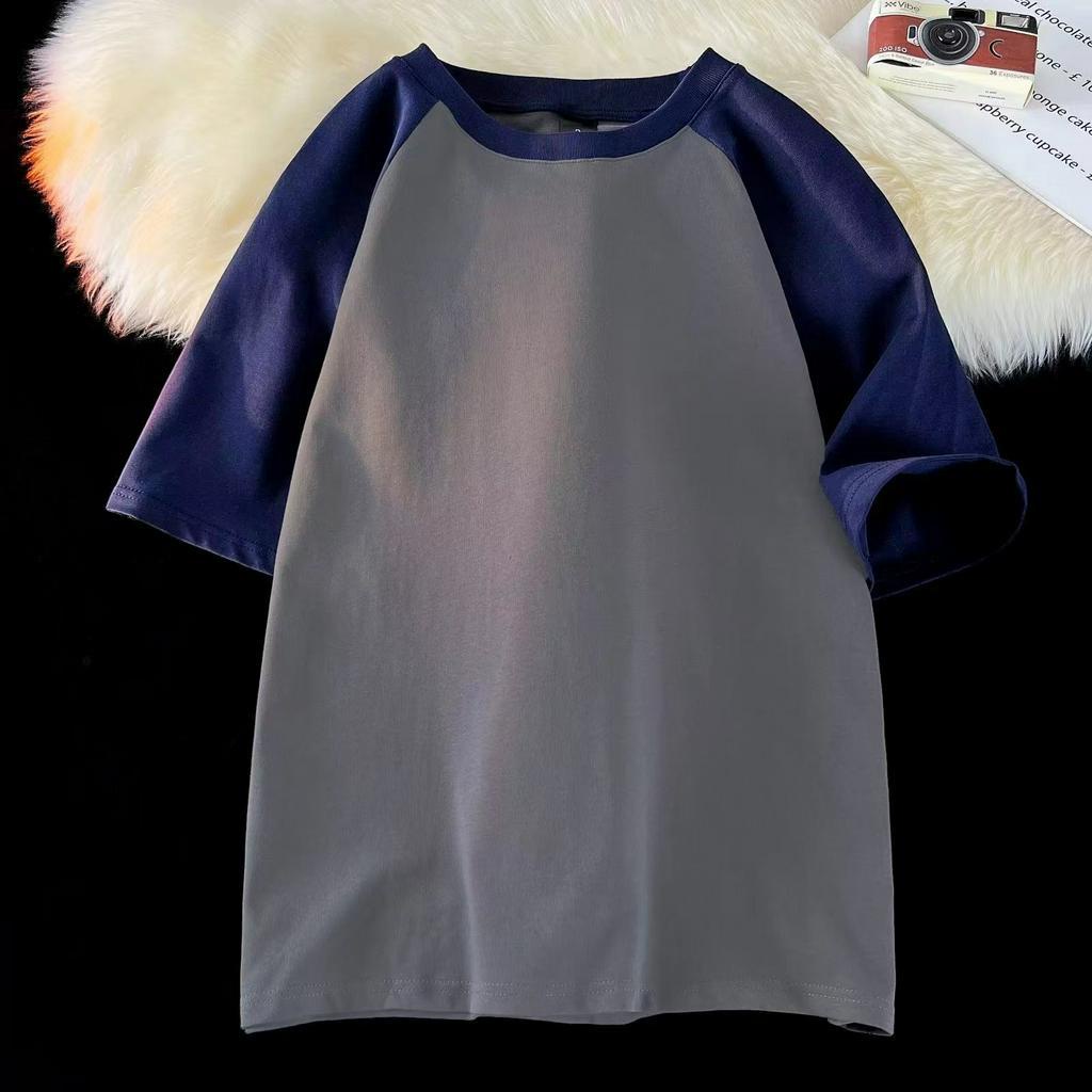 Áo Thun raglan Hàn Quốc 9 Màu Sắc Chọn Lựa Chất Liệu cotton Cao Cấp