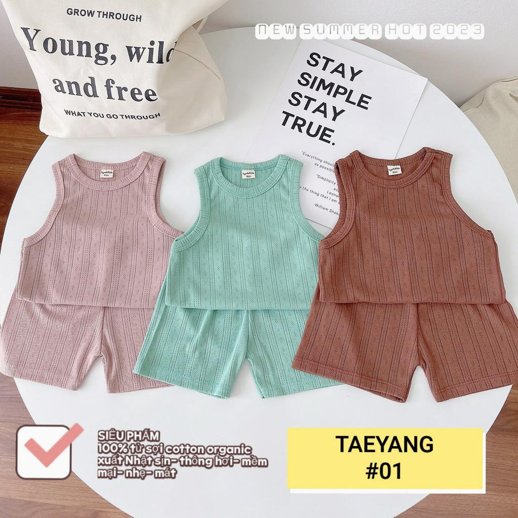 (Link 2)(6-17kg) Set 3 bộ ba lỗ vải thông hơi xuất Nhật - dư hãng sơ sinh cho bé trai, bé gái