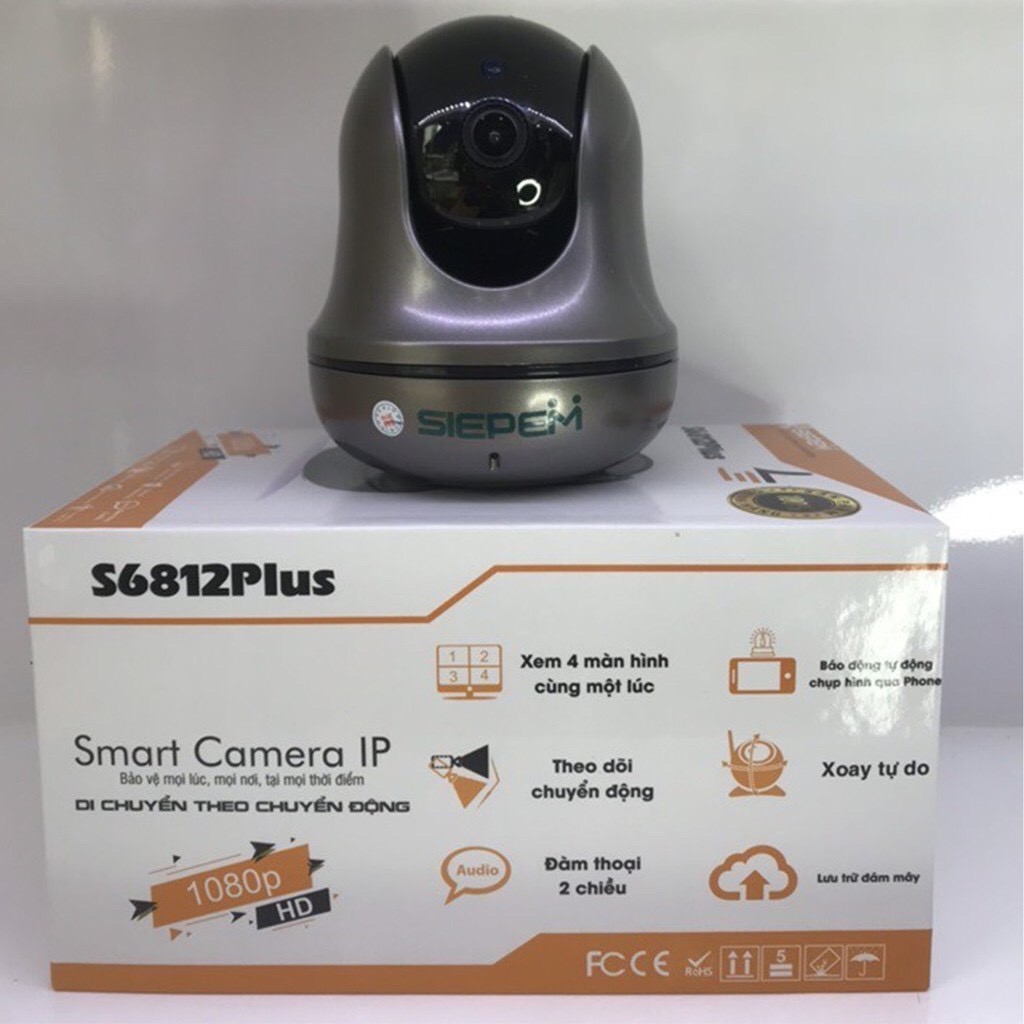 Camera giám sát IP WIFI ROBO Siepem S6812 PLUS -2.0Mp