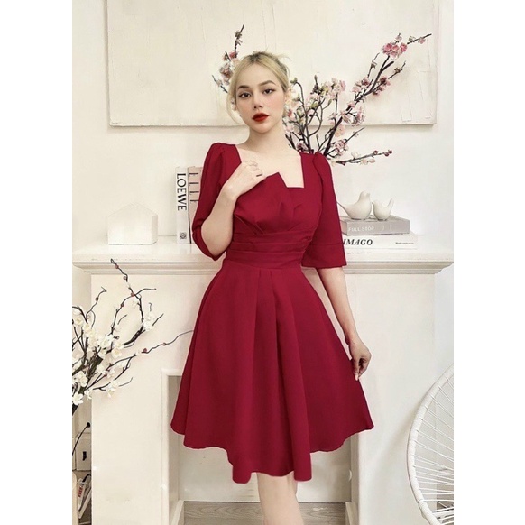 Đầm Bigsize Dự Tiệc Mini Tay Ngắn