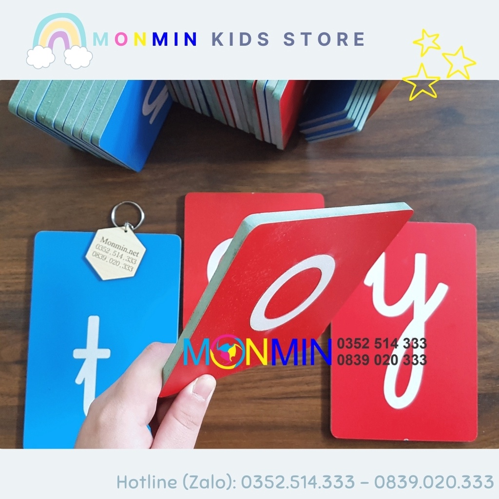 Bộ chữ nhám Tiếng Việt MONMIN