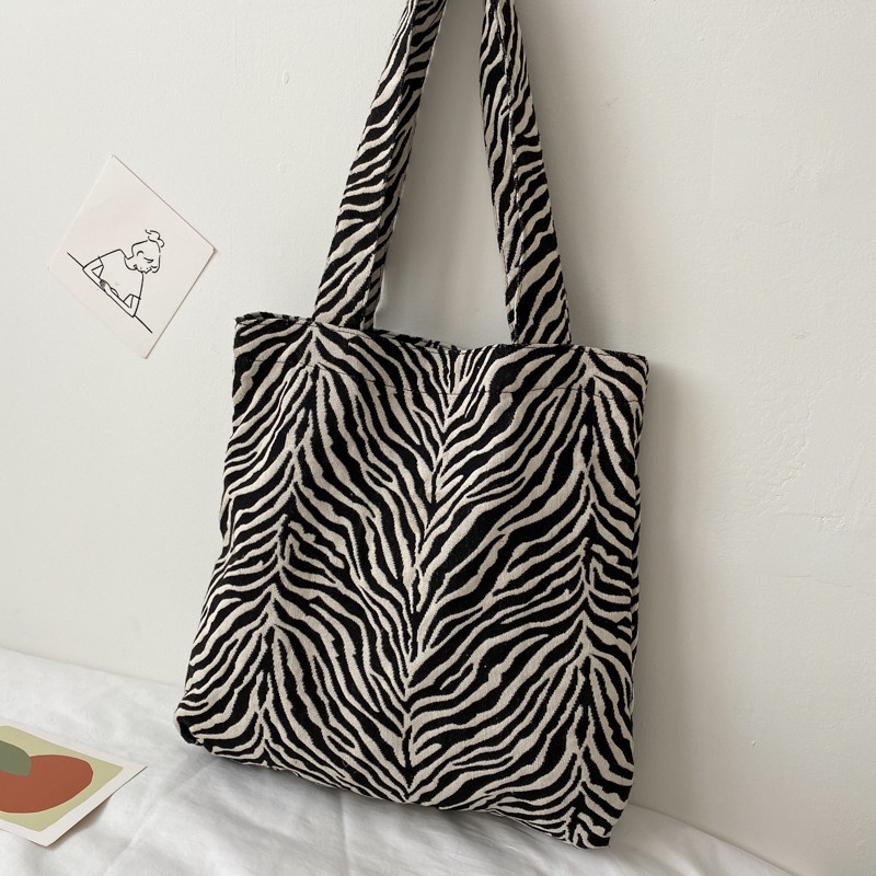Túi Xách Canvas Sức Chứa Lớn Thời Trang Cho Nữ