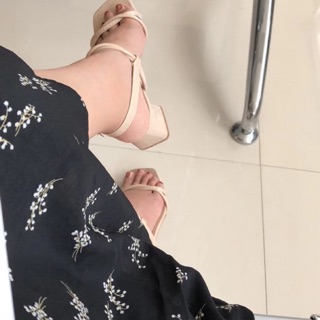 [oder ] sandal dây mảnh xoắn kèm ảnh thật