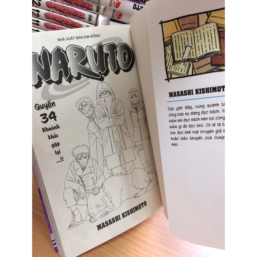 Sách - Naruto - Tập 34