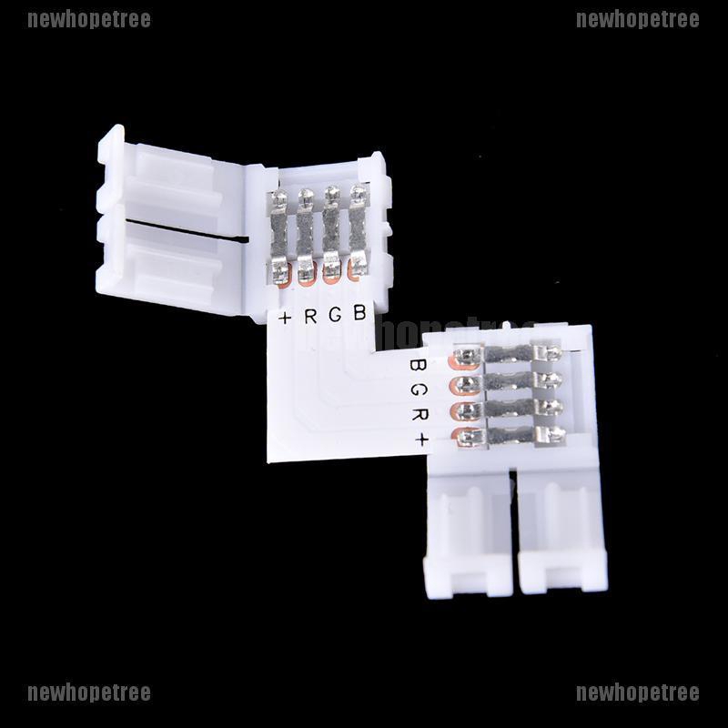 Bộ 10 đầu nối 4 chấu chuyên dụng cho dây đèn LED RGB 5050