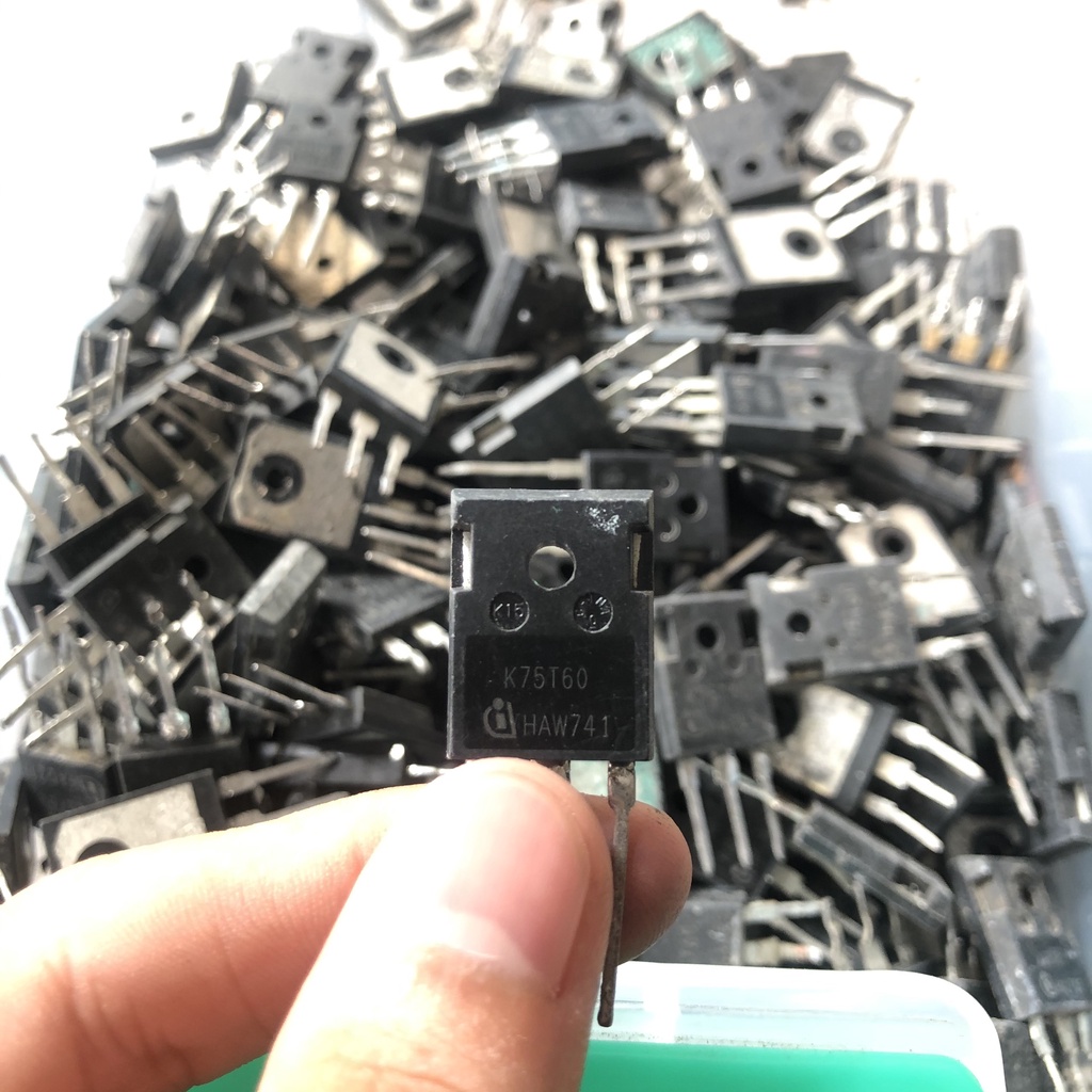 IGBT K75T60 IGBT 75A-600V tháo máy chất lượng cao.