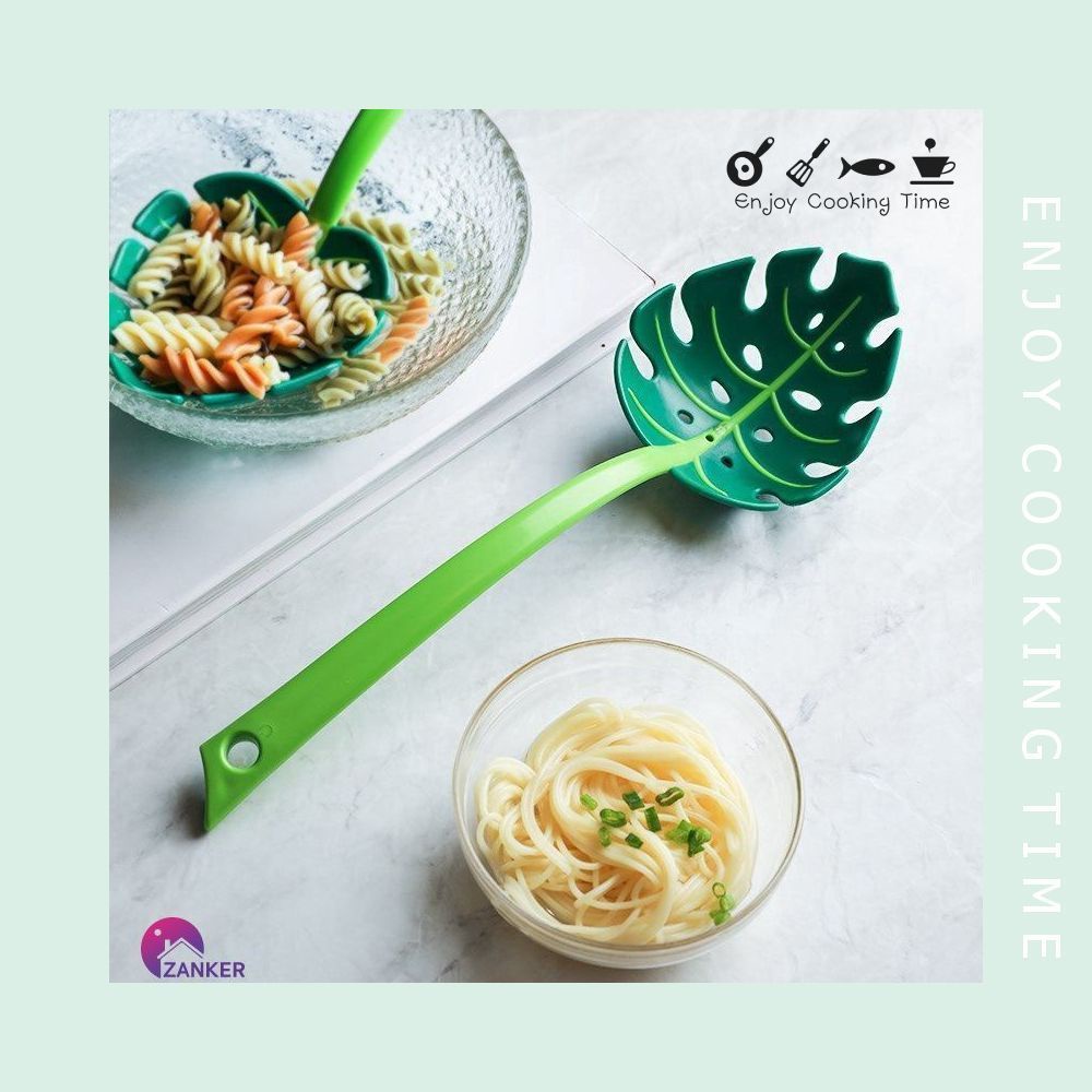 Muỗng múc canh hình lá cây dễ thương cakeshop hcm