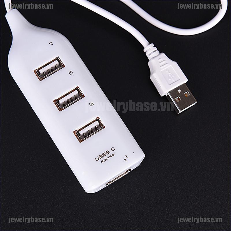 Thiết bị chia 4 cổng USB 2.0 tốc độ cao dành cho máy tính laptop