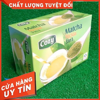 Trà sữa Matcha Cozy hộp 18gói