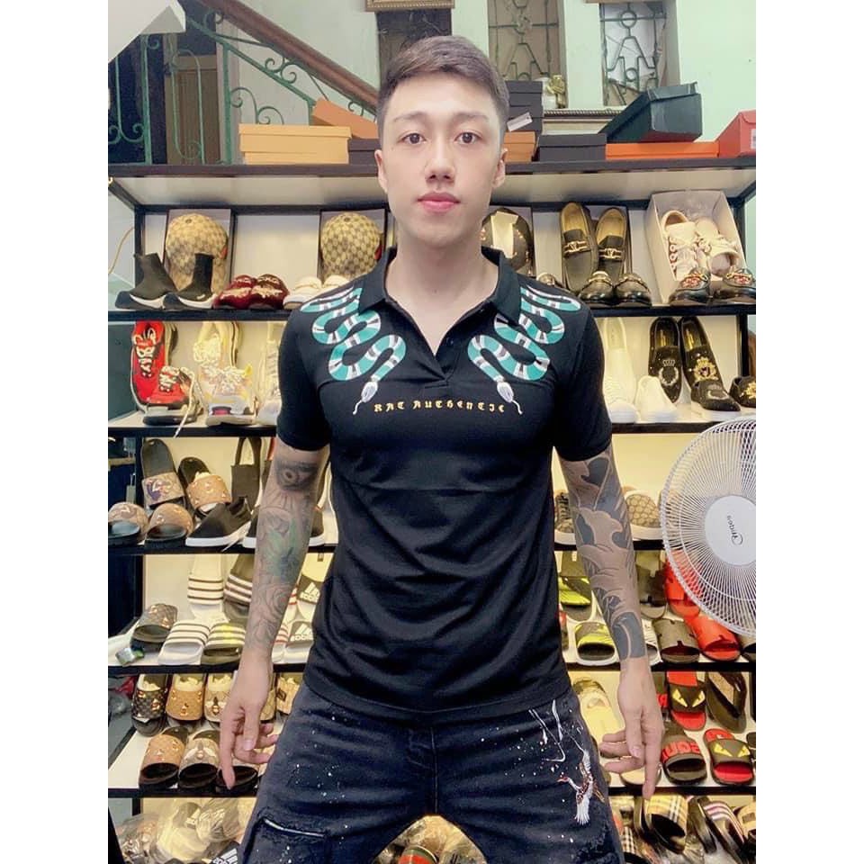 Áo thun nam BBR polo đẹp có cổ tay ngắn 2 màu giá rẻ cao cấp AHFASHION HL1 | BigBuy360 - bigbuy360.vn