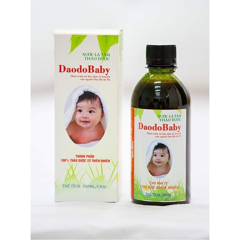 Nước tắm thảo dược cho bé chai 300ml