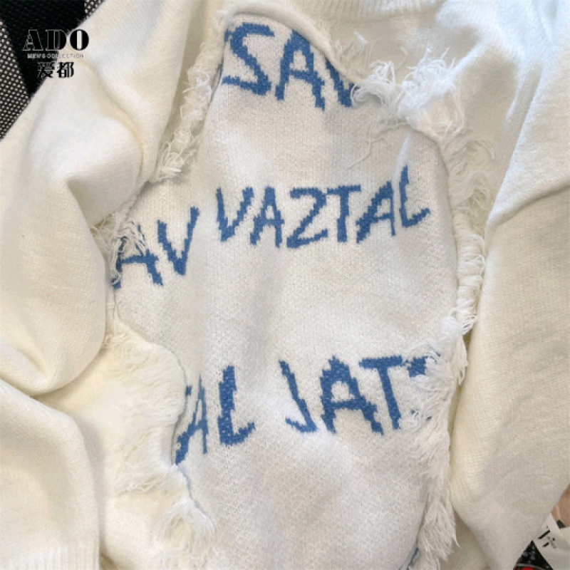 Áo Khoác Sweater Dệt Kim Kiểu vintage Nhật Bản Thời Trang Thu Đông Cho Nam Và Nữ