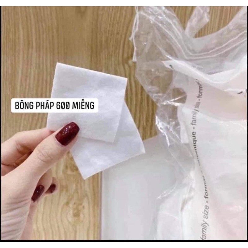 Bông tẩy trang PHÁP TETRA, IPEK, EMILY có sẵn.