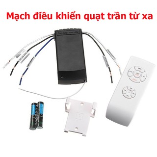 Bộ điều khiển quạt trần từ xa - công tắc điều khiển quạt trần, mạch điều khiển quạt từ xa - Esmarthome