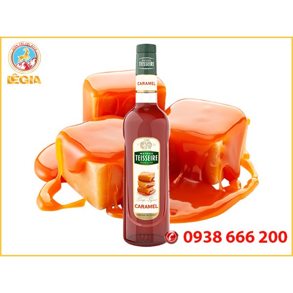 SIRO TEISSEIRE CARAMEN 700ML (CARAMEL SYRUP)