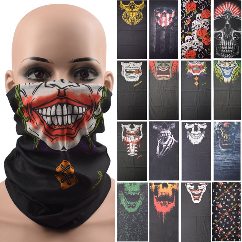 Mặt Nạ Hóa Trang Halloween Hình Đầu Lâu Độc Đáo