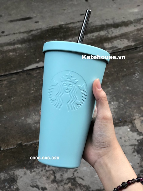 Ly Starbucks Holiday Matte Stainless Steel Tumbler 500ml