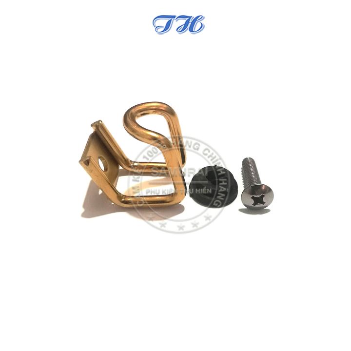 Móc Treo Đồ Gắn Xe Máy U Ngắn Màu Vàng Siêu Bền