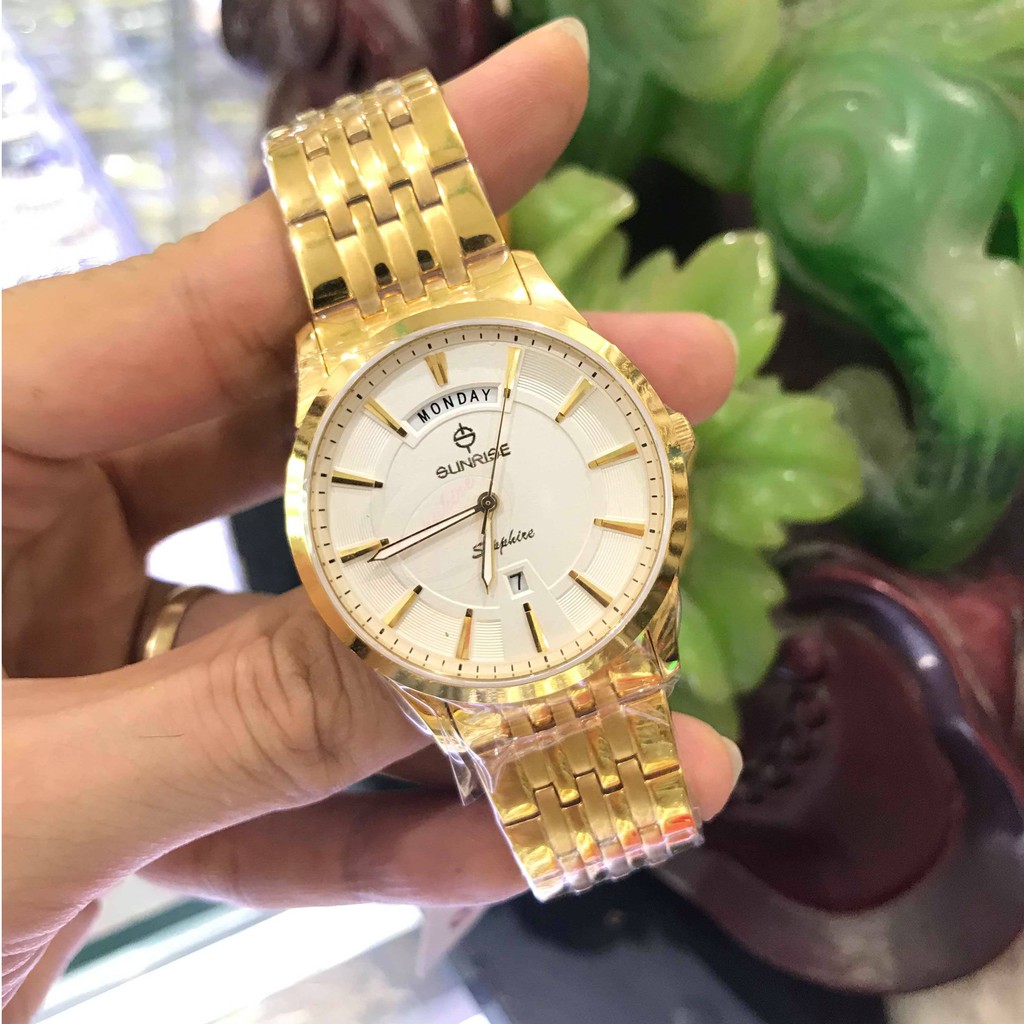 Đồng hồ nam SUNRISE 770SA Full hộp, thẻ bảo hành chính hãng, Kính Sapphire chống xướ | BigBuy360 - bigbuy360.vn