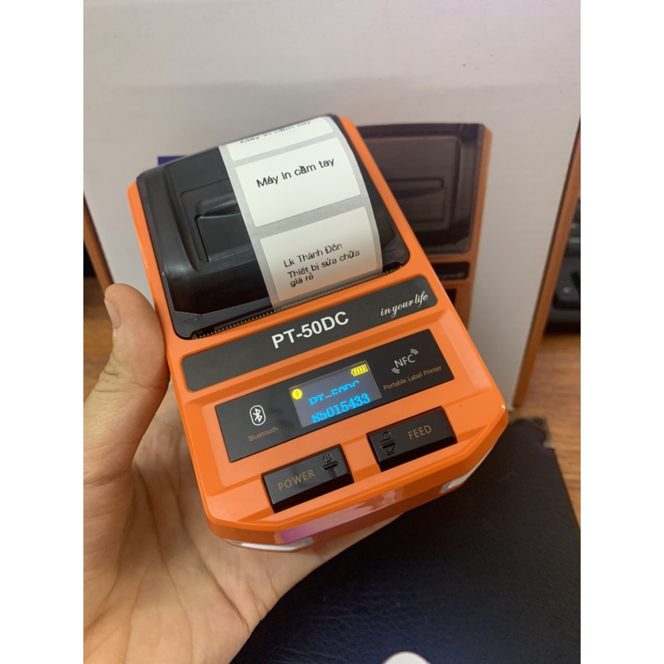 Pin máy in cầm tay Pt50 DC, Pt51 DC
