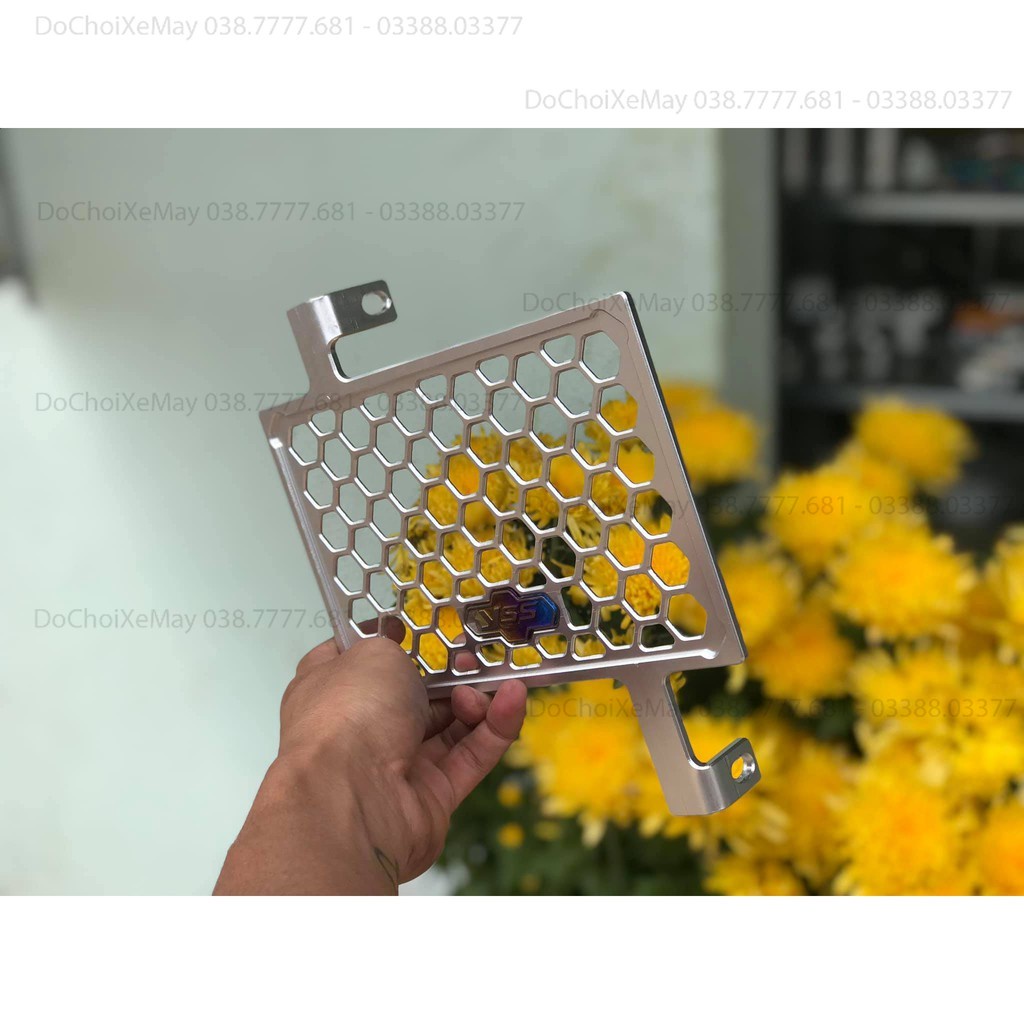 Che két nước CNC Exciter 155 VAA nhôm dày nguyên khối bảo vệ két nước an toàn tối đa . DoChoiXeMay