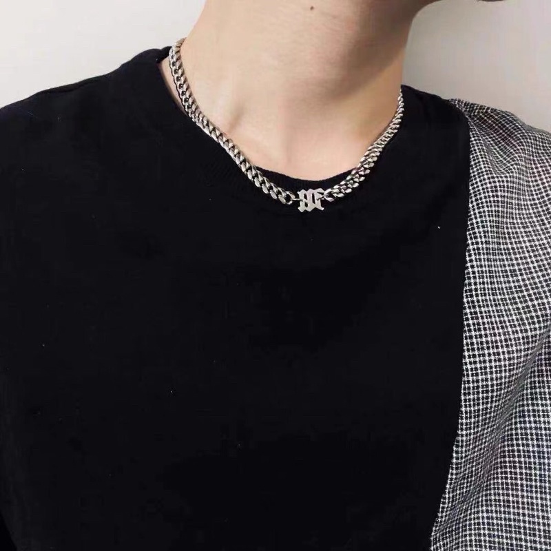 DÂY CHUYỀN XÍCH CHỮ M THÉP TITAN KHÔNG GỈ