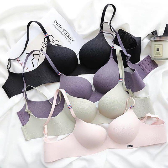 SIÊU PHẨM - Bộ đồ lót / set đồ lót chất su đúc thông hơi Justyle không gọng nâng ngực | BigBuy360 - bigbuy360.vn