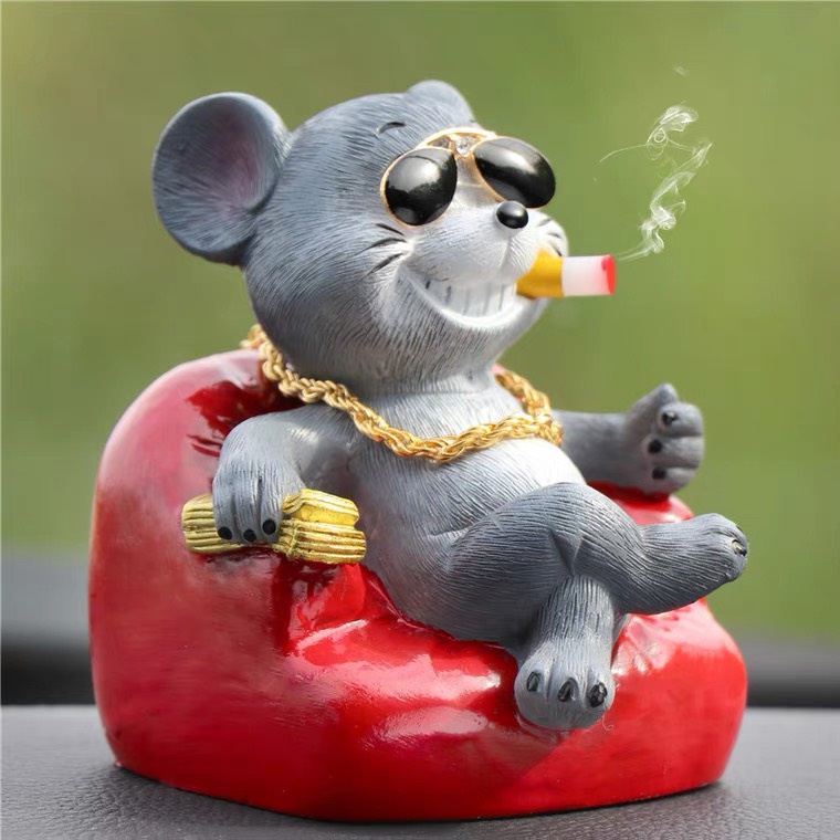 Mèo Talking Tom Siêu Ngầu Trang Trí Taplo Ô Tô , Văn Phòng , Trưng Bày