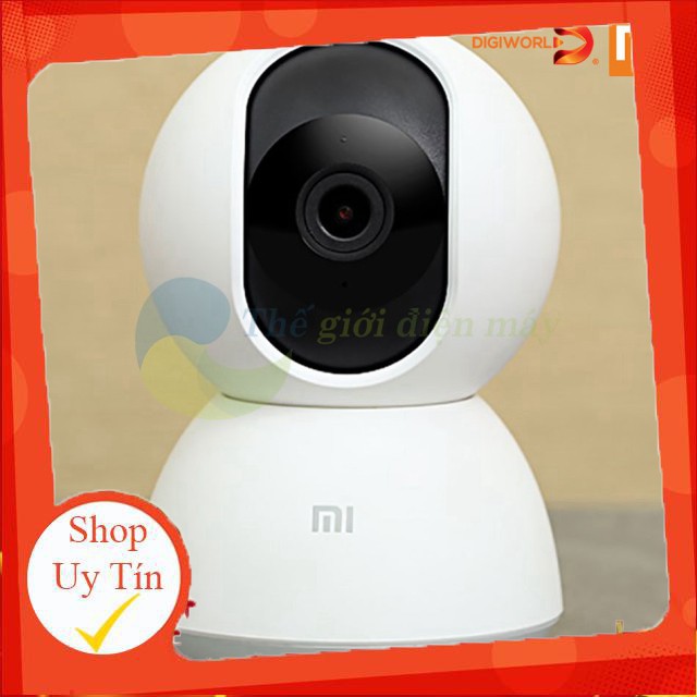 [SALEOFF] [Bản quốc tế] Camera giám sát Xiaomi xoay 360 độ IP fullHD 1080P Xiaomi Mi home security 360 độ - Digiworld ph