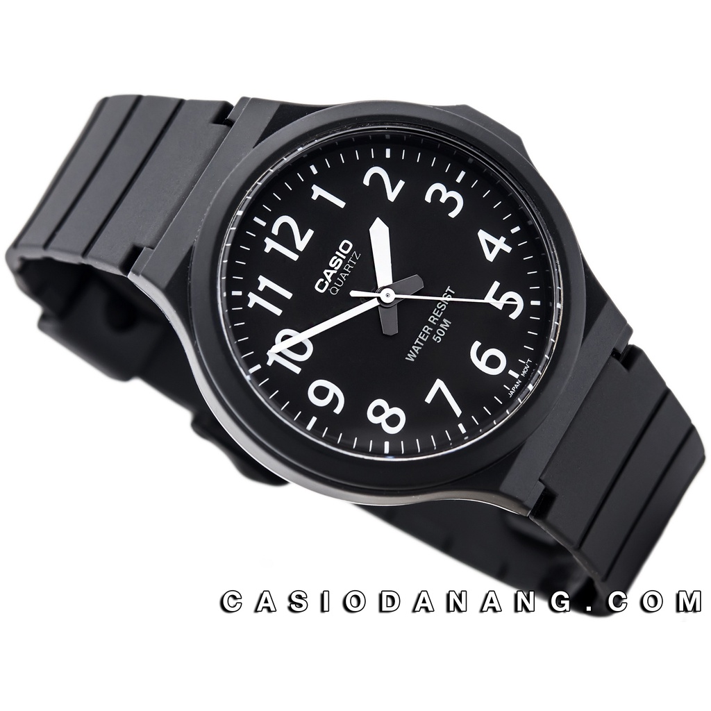 Đồng hồ nam dây nhựa Casio chính hãng MW-240-1BVDF