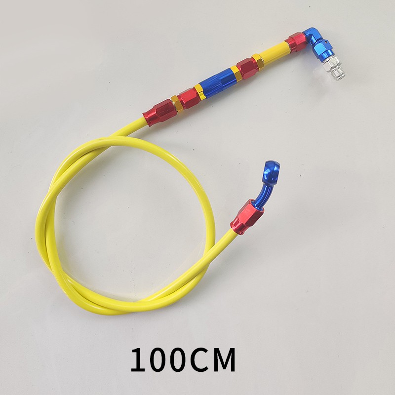 M10 100 220cm xe máy kim loại ebike xe điện ống dầu phanh phanh sửa đổi ống dầu phanh đường ống ống dầu