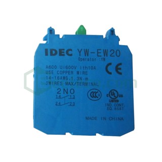 YW-E : Tiếp điểm phụ Idec