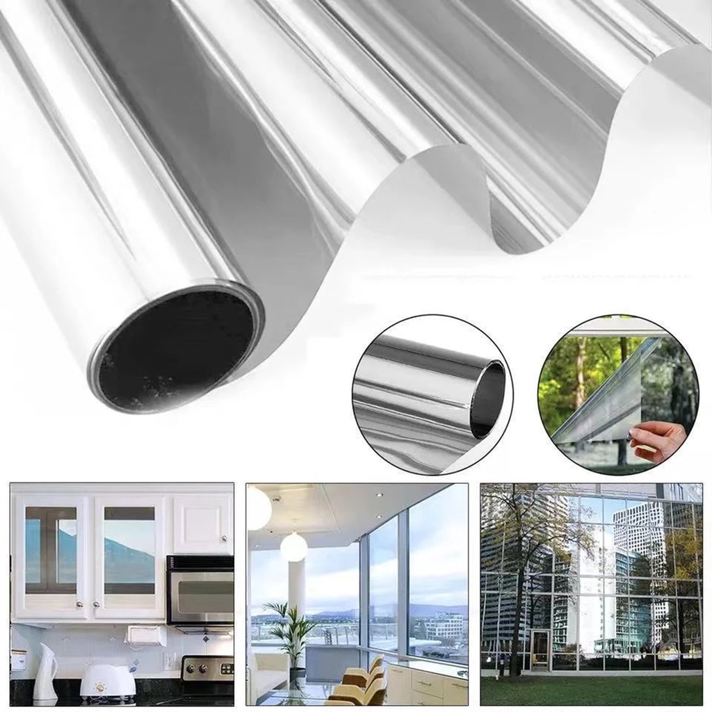 Miếng dán cửa sổ màu đen chống nắng 100% có thể tháo bỏ