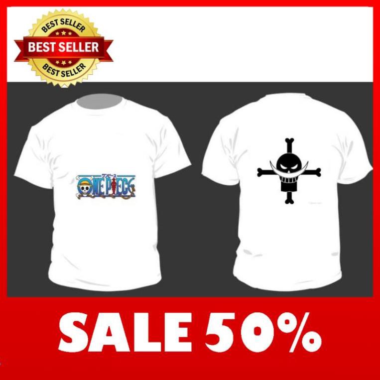 (SALE 50%) Áo in ONE PIECE - LOGO Băng Hải tặc RÂU TRẮNG/ WhiteBeard Crew