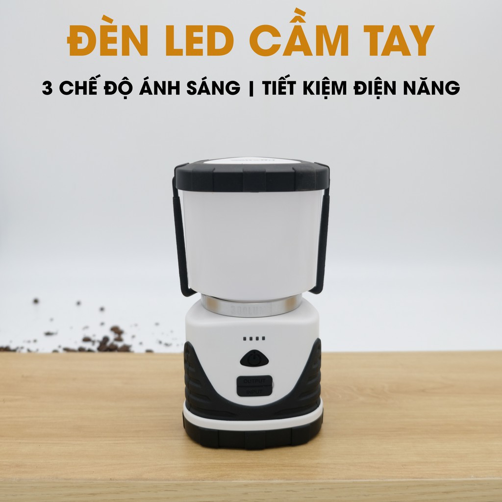 Đèn LED cầm tay 3 chế độ sáng Warsun 300 Lumen Y93 (kèm dây sạc USB) - Tiết kiệm điện năng