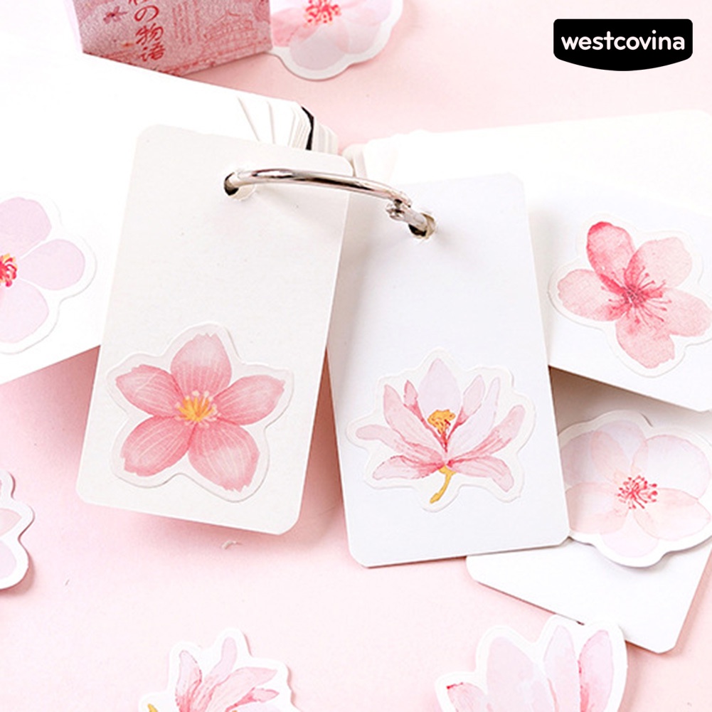 [Hot]✍45 Miếng Dán Hình Hoa Anh Đào