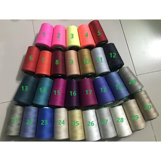 CHỈ MAY DƯ 15K/ CUỘN (màu 1~20)