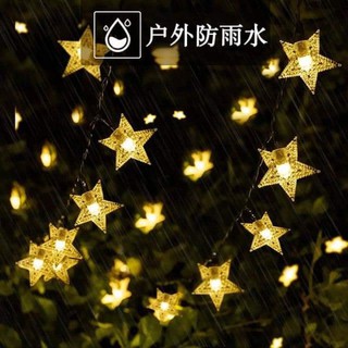 Đèn led hình ngôi sao trang trí tết, noel