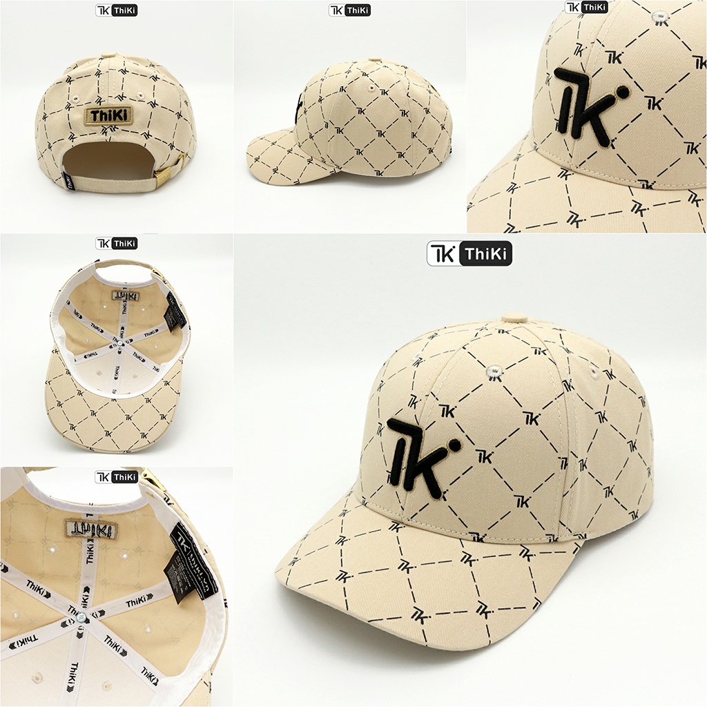 Mũ Nón Lưỡi Trai Monogram THIKI chính hãng