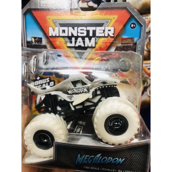 Xe Monster jam 4 mã MJ 345 mẫu mới hàng có hộp của hãng Spin Master Canada