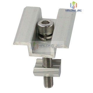 Kẹp giữa 40mm Hqmount (HQ-IC01-40) lắp đặt Năng lượng mặt trời