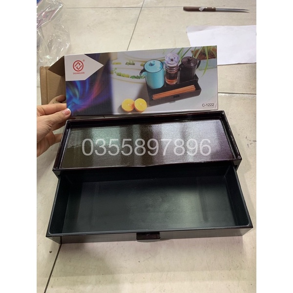 Hộp Đựng Muỗng Đũa Melamine Cao Cấp Phong Cách Nhật Bản