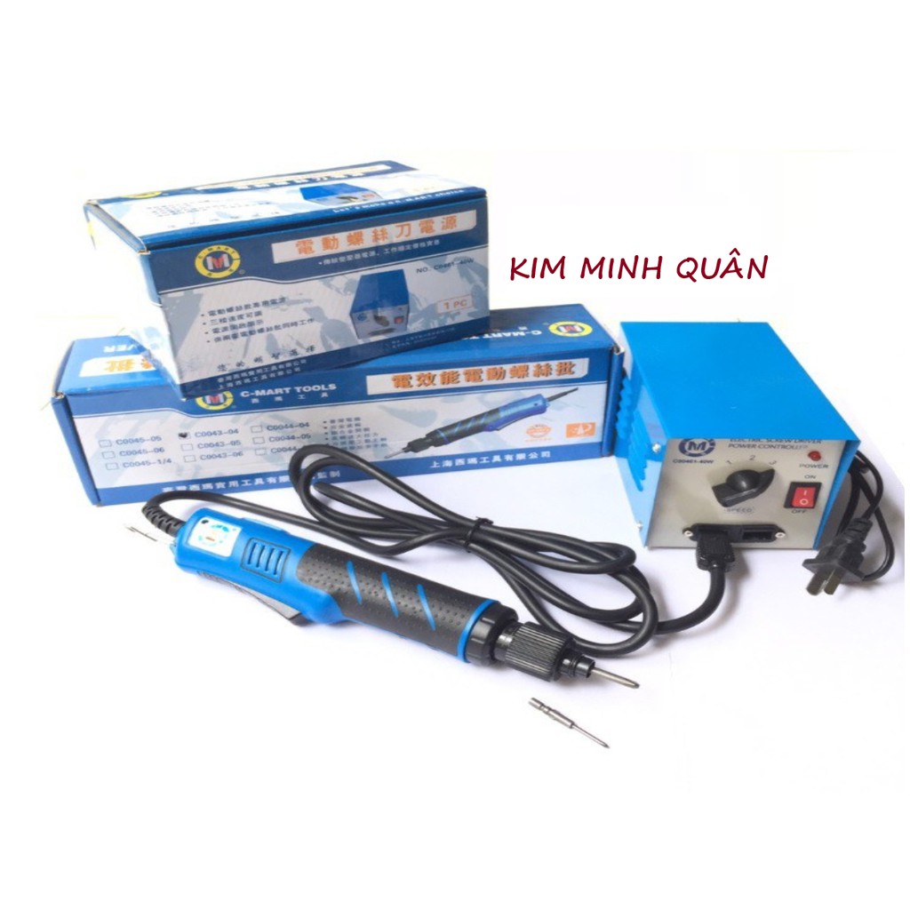 Máy Bắn Vít Công Nghiệp Bán Tự Động Nguồn 36V Đầu Gắn Vít ø  1/4 C0043-1/4 CMART