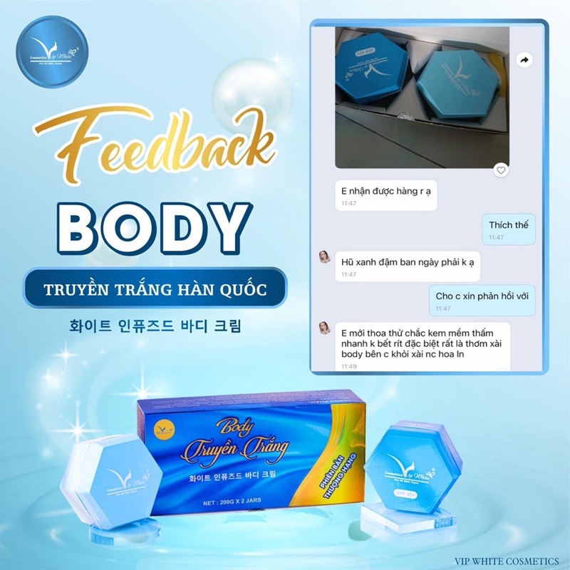 Body Truyền Trắng VipWhite