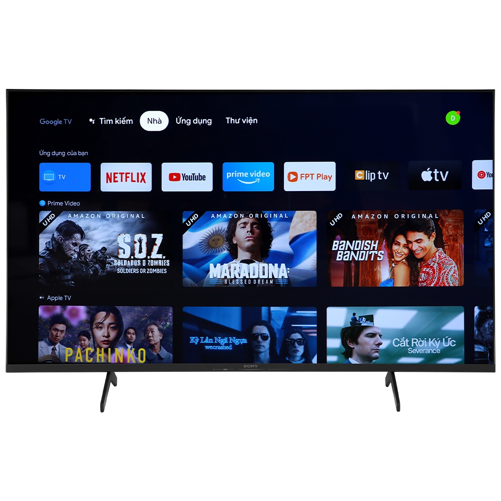 KD-50X80K - Google Tivi Sony 4K 50 inch KD-50X80K