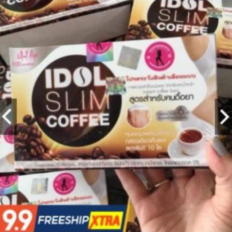 Cafe giảm cân, Cafe idol slim coffee thái lan mẫu cũ giảm cân gấp đôi
