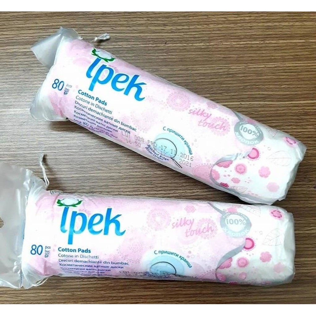 Bông Tẩy Trang Ipek 80 Miếng, 130 Miếng và 150 Miếng Cotton Pads ( Thổ Nhĩ Kỳ )